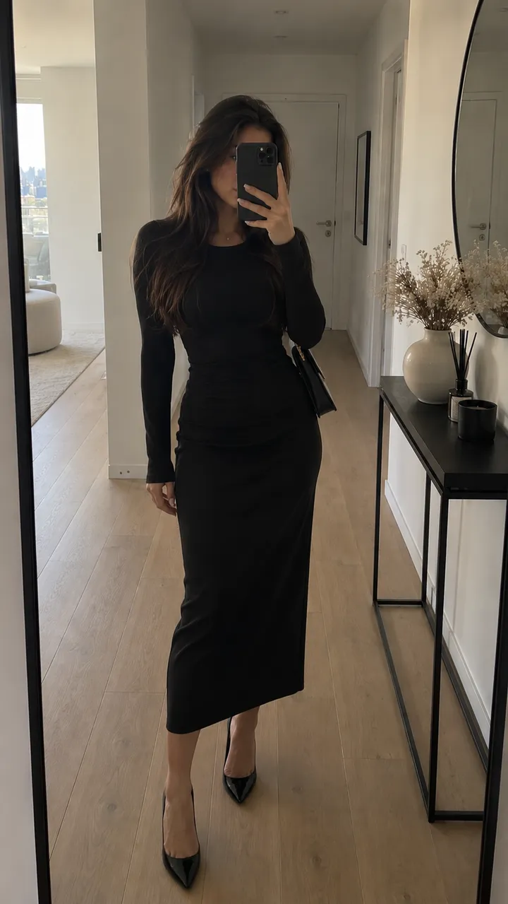 Slide mit Outfit A